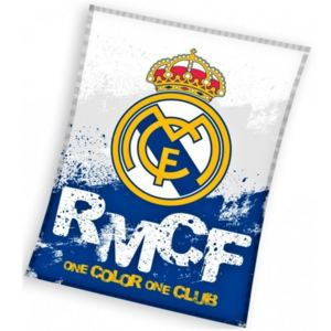 Carbotex · Deka coral fleece FC Real Madrid - RMCF - One color, one club - 130 x 160 cm