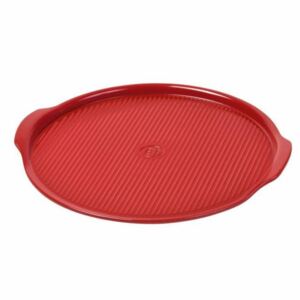Emile Henry Pizza stone, 35 cm, granátová