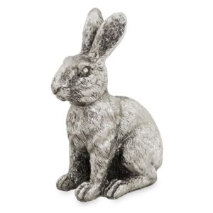 Soška zajac Silver 12 cm