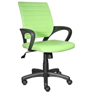 Kancelárska stolička KEEP, 86-96x63x50x42-52, zelená