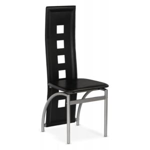 Jedálenská stolička K4 M Halmar Čierna