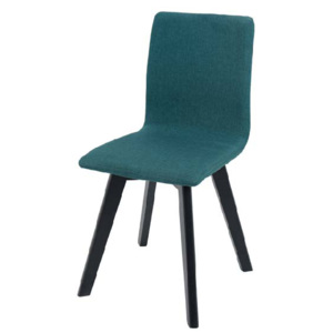 TEMPO KONDELA Lodema jedálenská stolička zelená / čierna