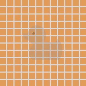 Mozaika Color Two oranžová 2,3x2,3 cm, mat