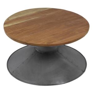 Konferenčný stolík z recyklovaného dreva a kovu HSM collection Pop