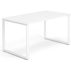 Stôl Modulus, 1400x800 mm, O rám, biely