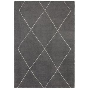 ELLE Decor koberce Kusový koberec Glow 103662 Dark Grey/Cream z kolekce Elle - 80x150 cm