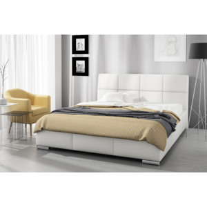 Čalúnená posteľ MONICA + matrac DE LUX, 140x200, madryt 120
