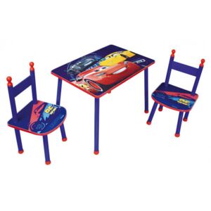 CIJEP FUN HOUSE Detský stôl so stoličkami Cars 712763
