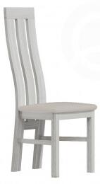 Jedálenská stolička PARÍŽ, biela