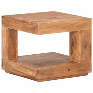 Konferenčný stolík 45x45x40 cm masívne sheeshamové drevo