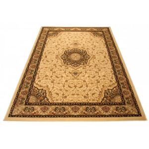 Kusový koberec klasický vzor 2 béžový, Velikosti 160x220cm