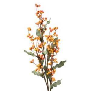 Umelá kvetina Piracanta yellow L´OCA NERA 1P153, H95cm
