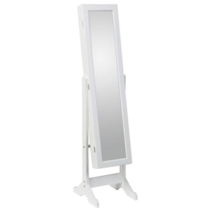 Zrkadlo, biela, MIROR FY13015-3 | TEMPO KONDELA