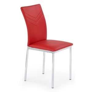 Jedálenská stolička K137 Halmar Červená
