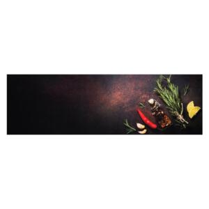 Zala Living - Hanse Home koberce behúň Cook & Clean 103828 Grey Red - 45x140 cm