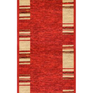 Associated Weavers koberce Protiskluzový behúň Adagio 31 červený - šíře 80 cm s obšitiem