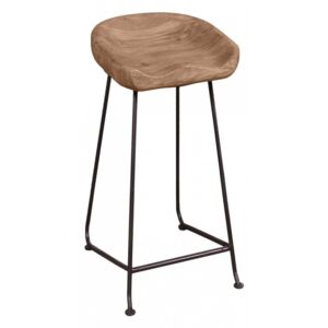 SIT MÖBEL Barová stolička LIVE EDGE – 42 × 38 × 76 cm