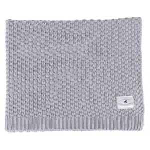 Pletená deka pre deti - Grey