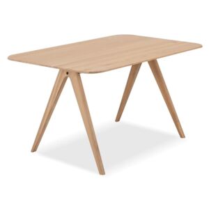 Jedálenský stôl z dubového dreva Gazzda Ava, 90 x 140 cm