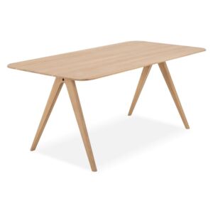 Jedálenský stôl z dubového dreva Gazzda Ava, 90 x 180 cm