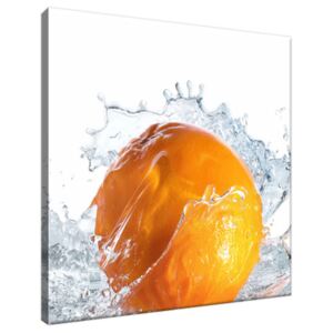 Obraz na plátne Pomarančový šplech 30x30cm 1142A_1AI
