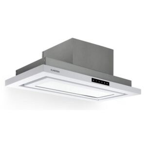Klarstein Lumiera, odsávač pár, LED, 70 cm, energetická trieda A, 750 m³/h, 3 úrovne, biely