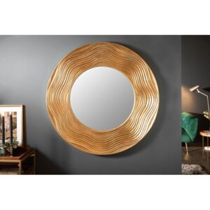 IIG - Nástenné zrkadlo CIRCLE 100 cm zlaté