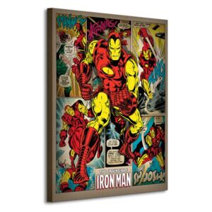 Obraz na plátne Marvel Iron Man (Retro) 60x80 WDC90818