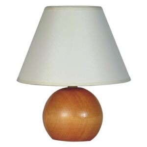 Stolná lampa drevo-gula stredné drevo - Pôvodne 47.92 € = Zľava 50%