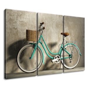 Gario Obraz na plátne Retro bicykel Rozmery (š x v): 90 x 80 cm