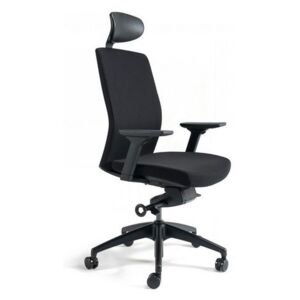 Kancelárska stolička J2 SP, čierna