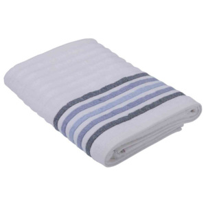 Biely uterák z bavlny Bella Maison Stripe, 50 × 90 cm