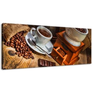 Gario Obraz na plátne Kávový svet Rozmery (š x v): 100 x 40 cm