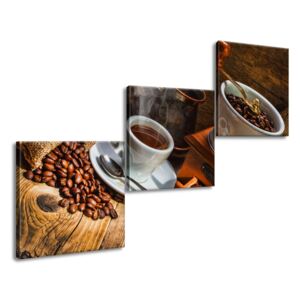 Gario Obraz na plátne Kávový svet 120x80cm Tlačený v HD