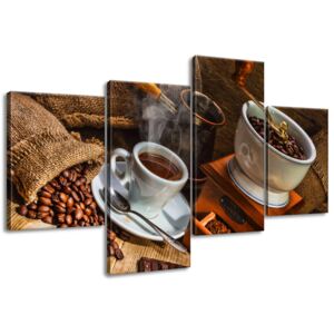 Gario Obraz na plátne Kávový svet Rozmery (š x v): 120 x 70 cm