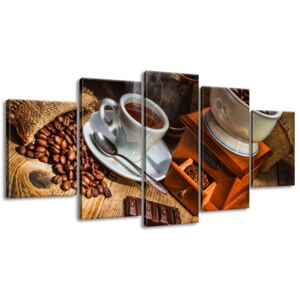 Gario Obraz na plátne Kávový svet Rozmery (š x v): 150 x 70 cm