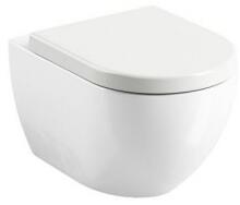 RAVAK Chrome závesná WC misa Uni Rim, biela X01516