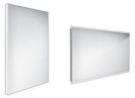 NIMCO zrkadlo podsvietené LED 9000 50 x 70 cm hliníkový rám ZP 9001