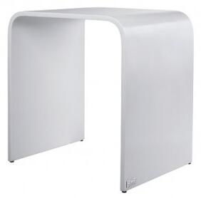 HÜPPE stolička do sprchového kúta typ S 20x38x32,5cm biela matná 493010