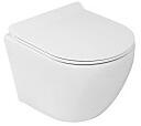 LAVITA SOGO Slim set 2v1- závesná WC misa Rim+ + WC sedátko SOGO Slim so SoftClose biela