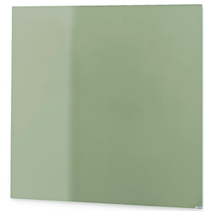 Sklenená magnetická tabuľa, 300x300 mm, pastelová zelená
