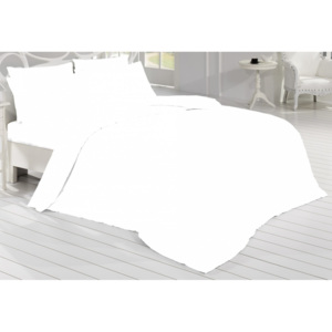 Brotex Obliečky Satén Exclusive biela 240x220/2x70x90 cm