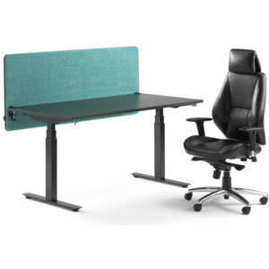 Kancelárska zostava: Stôl Modulus + stolička Stirling + paraván Zip