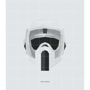 IXXI Skladaný obraz Star Wars Scout Trooper S