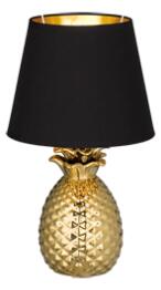Stolná lampa PINEAPPLE E14/40W zlatá H35cm