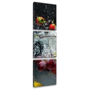 Gario Obraz na plátne Sladké ovocie 30x90cm Tlačený v HD