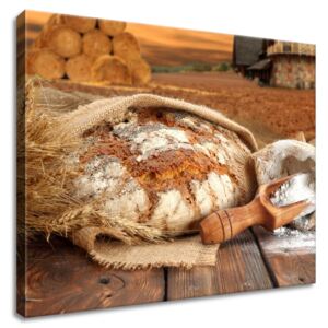 Gario Obraz na plátne Vidiecky domáci chlieb Rozmery (š x v): 50 x 40 cm