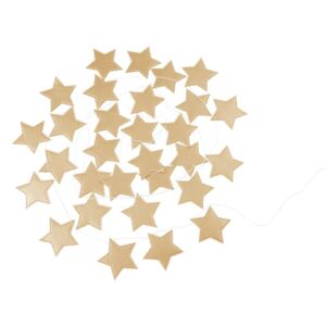 Girlanda hviezdičky 3,3 m - Gold