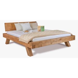 Dřevěná postel z trámů Miky