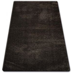 Luxusný kusový koberec Shaggy Azra hnedý, Velikosti 80x150cm